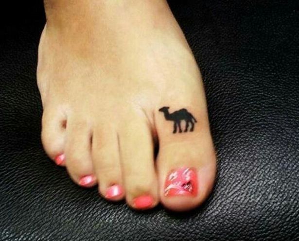 Camel toe tattoo Naked drone pics