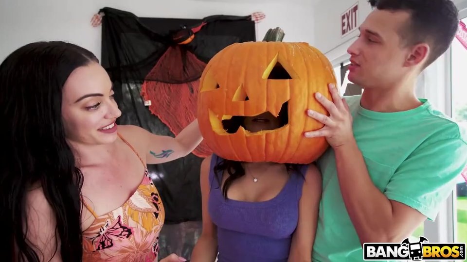 Carving pumpkin porn Couple masterbating gif