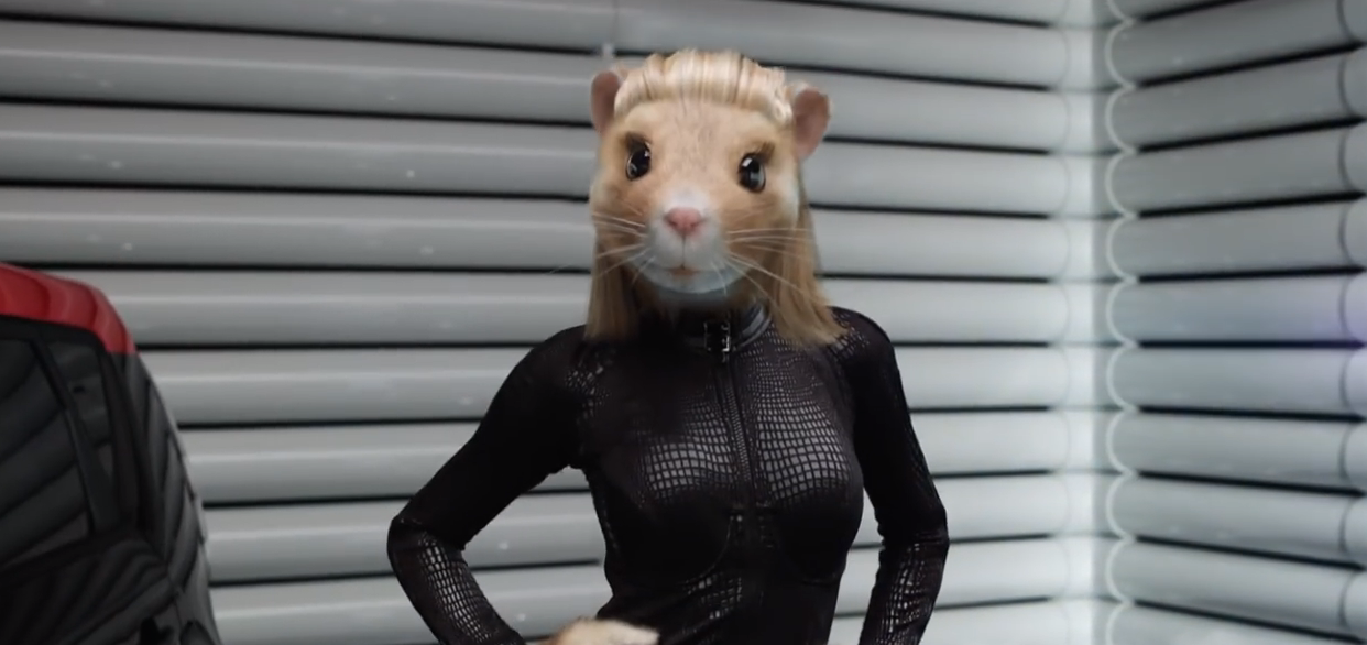 Hamster x girls Screech sex tape