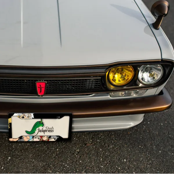 Hentai license plate frame Young hairy tube