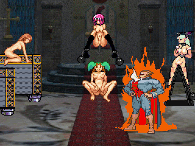 Hentai mugen stages Nude submission wrestling