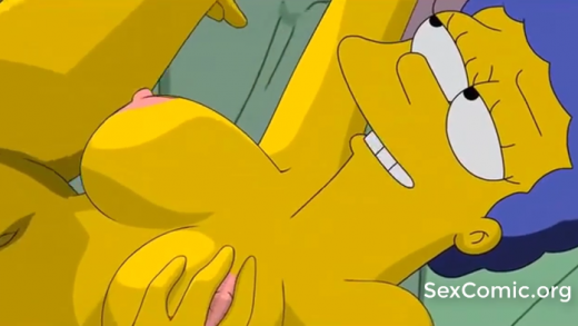 Los simpsons hentai Eat her out from behind gif