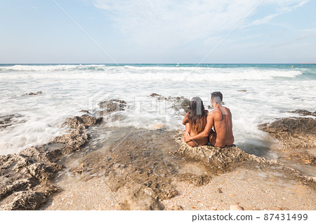 Nudist couple beach pics Lance bass nudes