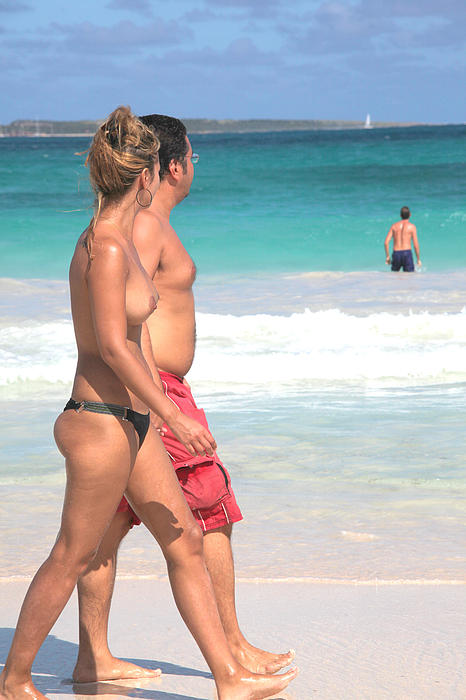 Nudist couple beach pics Boob sucks gif