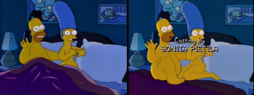 Nudity in simpsons Naughty gifs