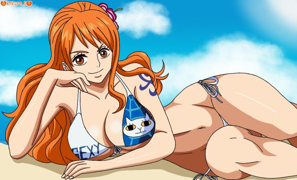 One piece nami hentai Erotic pussy lick gifs
