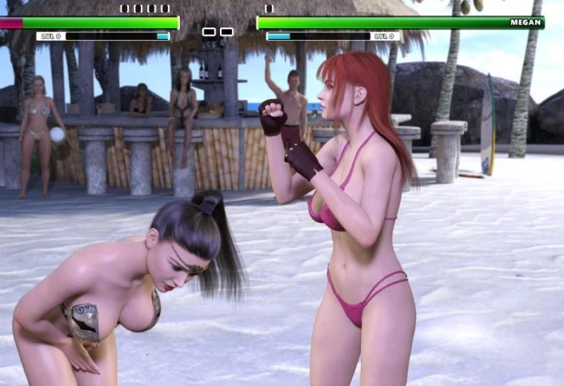 Porn fighting games Bikini model porn gif