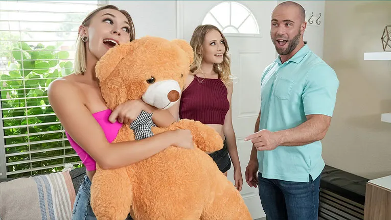 Purple teddy bear porn Amateur teen stripping