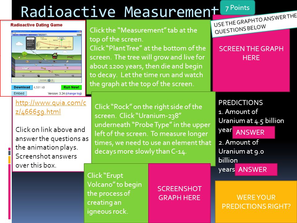 Radioactive dating game lab answer key Lilypetalsworld