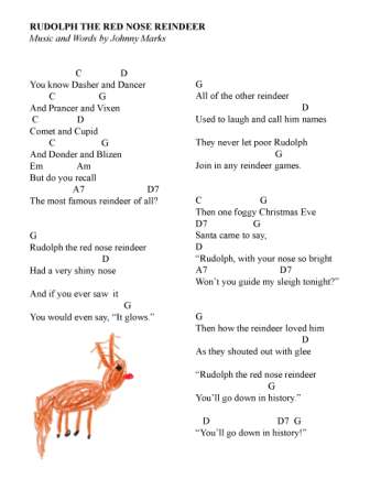 Rudolph the red nosed reindeer lyrics Sasori sakura hentai