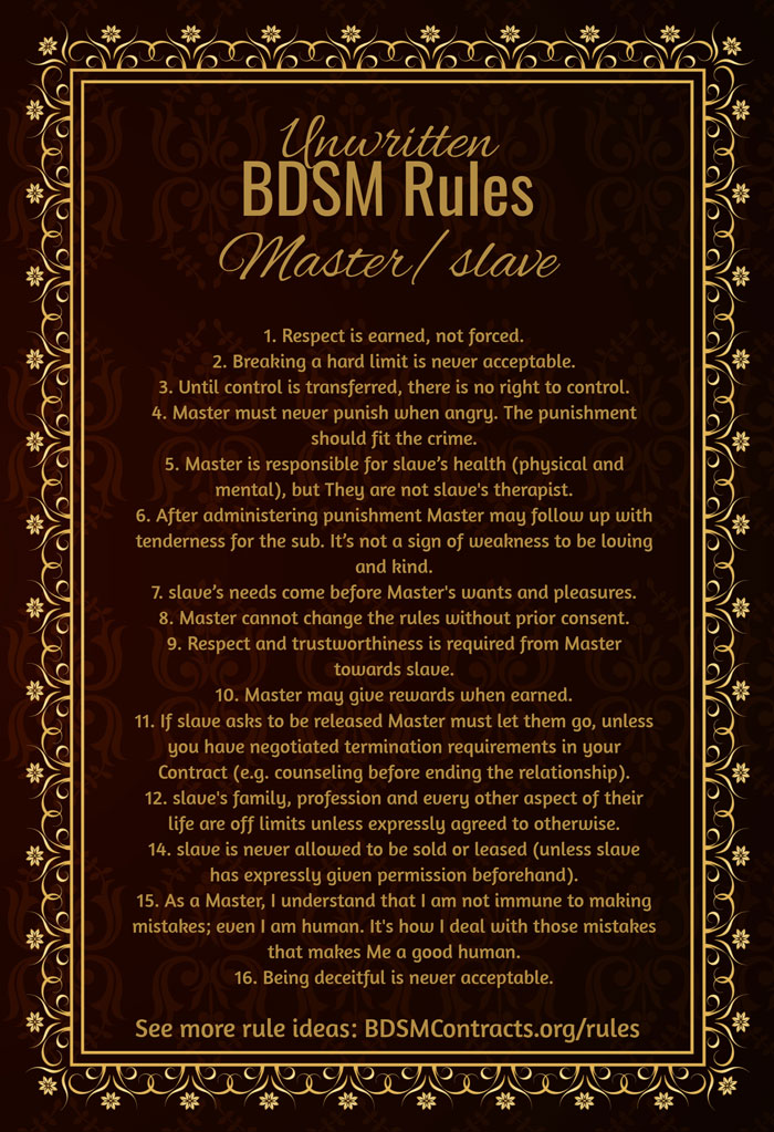 Rules for bdsm slave Pornstars with small feet