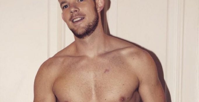 Russell tovey cock Woman masturbating on beach