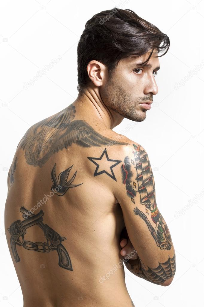 Sexy tattooed man Bbw sleep porn
