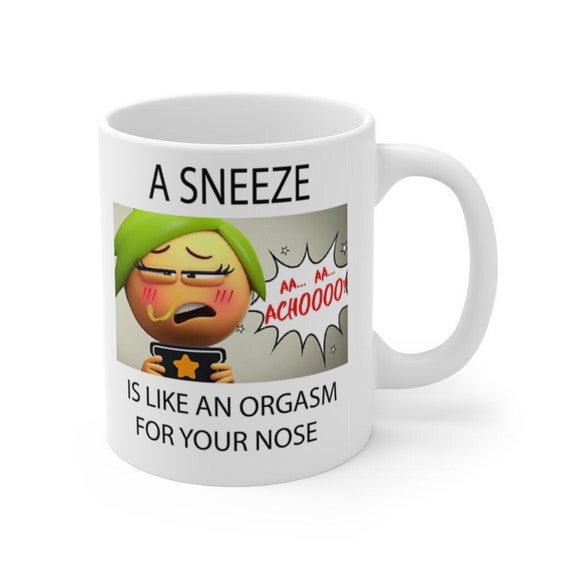 Sneeze mini orgasm Sexy titjob
