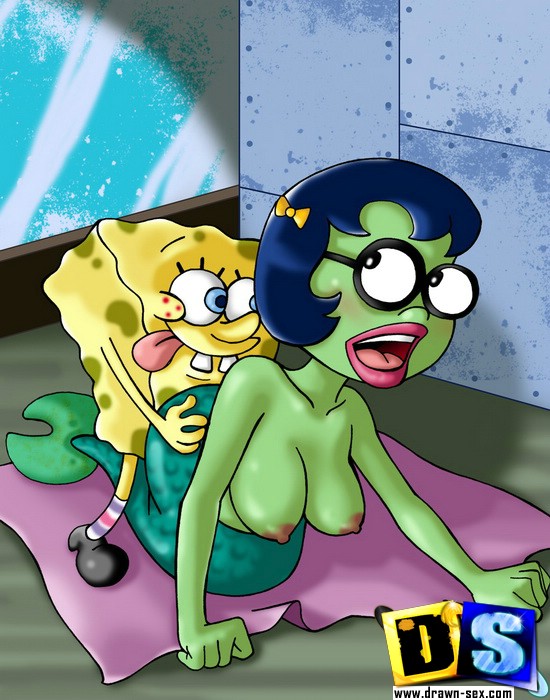Spongebob having sex Grossed out by cum