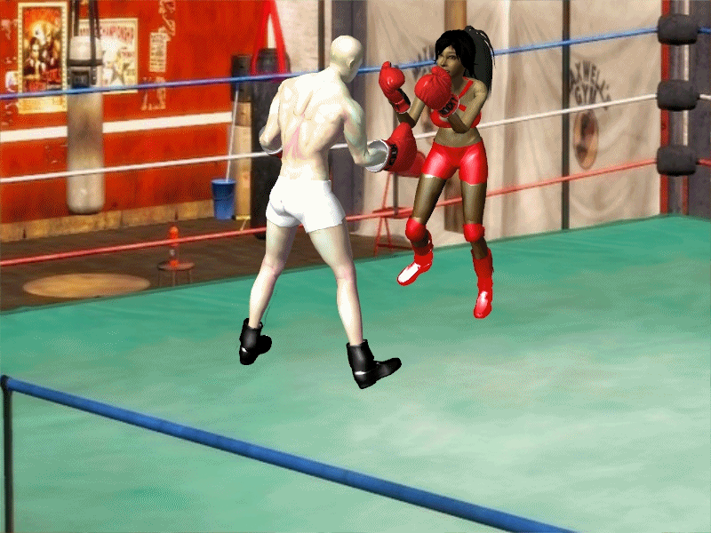 Topless boxing animation Desi period nude