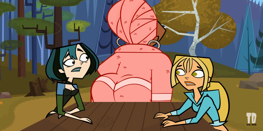 Total drama butt Naked and afraid unblurred