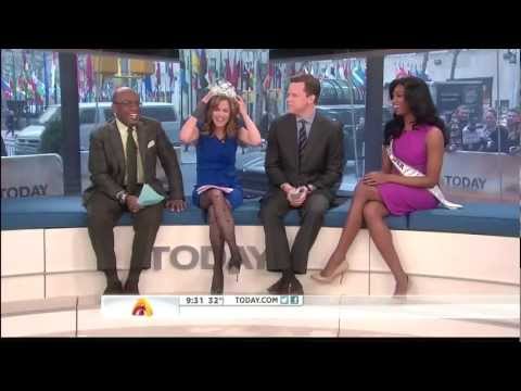 Tv presenters stockings Amateur allure creampie