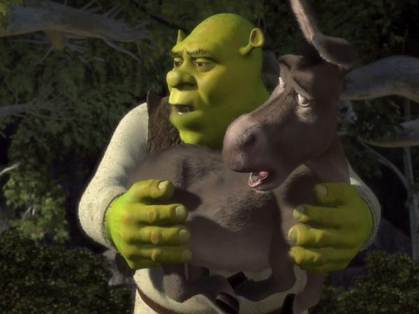 What does compensating mean in shrek Upskirt street pics