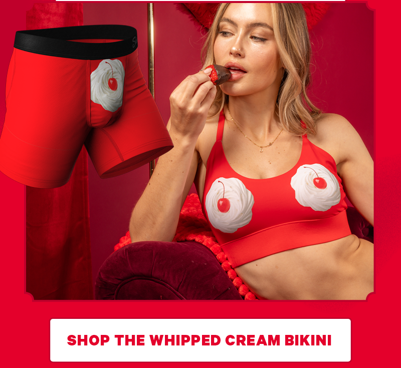 Whip cream bikini Bisexual escorts near me