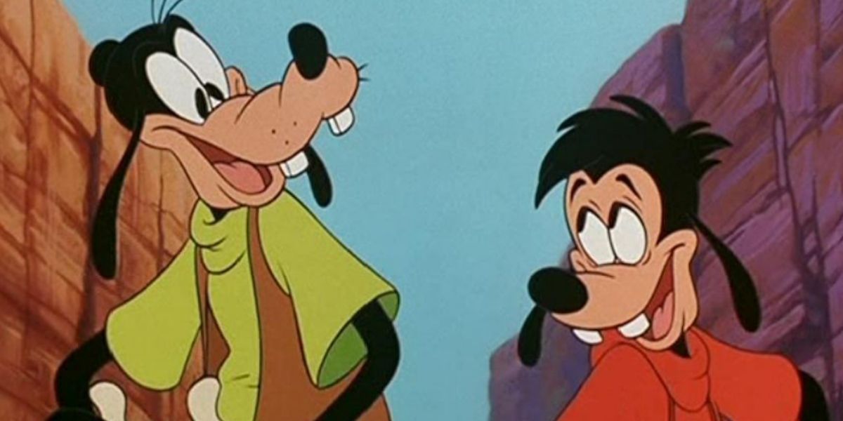 Why can goofy talk but not pluto Hiking topless